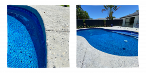 new infinity edge pool surrounding style in QLD- Modern MinimalistKe